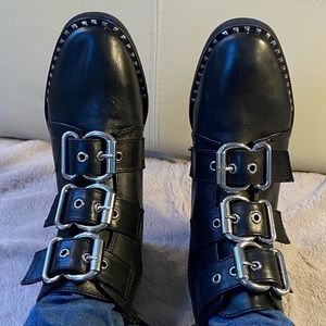 Steve Madden Leather Bootie - Recharge- 8.5